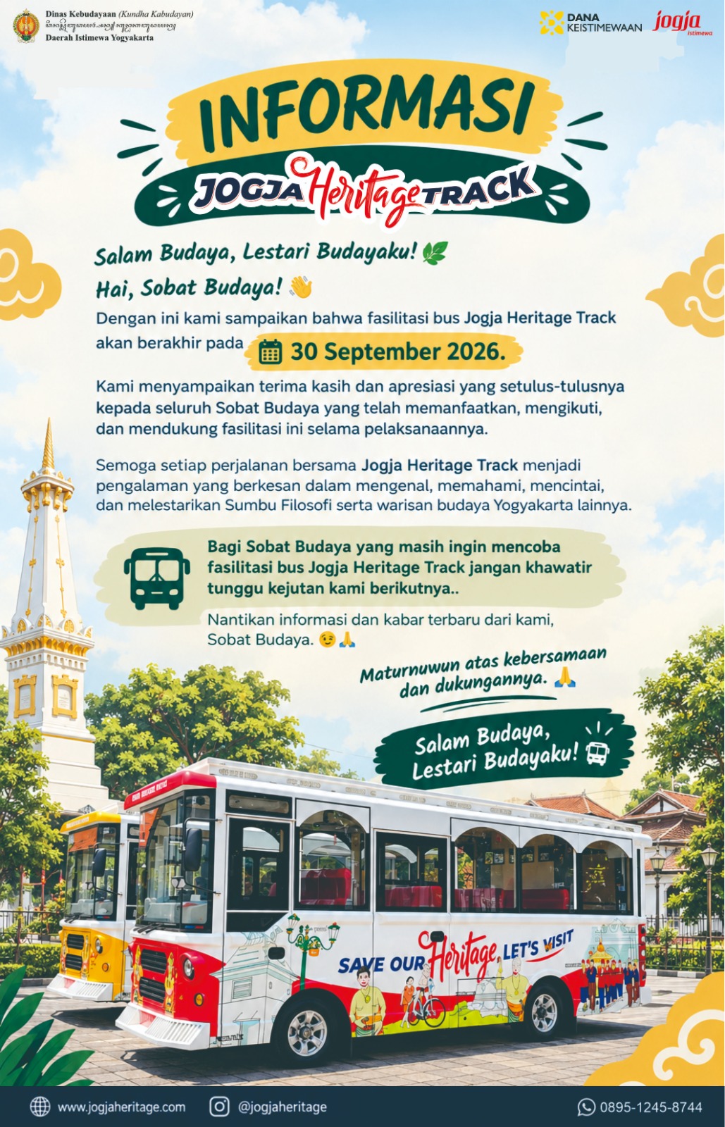 Informasi Jogja Heritage Track